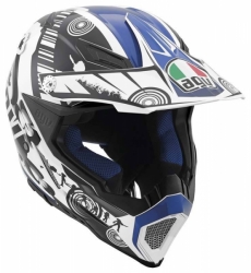 Helma AGV AX-8 Evo Cool- modrá