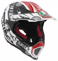 Helma AGV AX-8 Evo Cool- červená