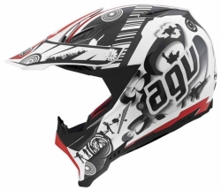 Helma AGV AX-8 Evo Cool- červená