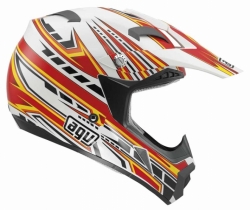 Helma AGV MT-X Point- červená