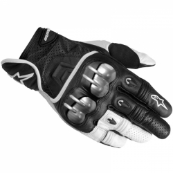 Rukavice Alpinestars Octane S-Moto 2012- černo-bílé