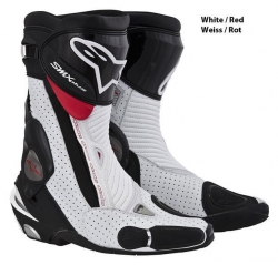 Boty Alpinestars S-MX Plus 2013- bílo-černé s perforací