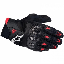 Rukavice Alpinestars SMX-2 Air Carbon- černo-červené
