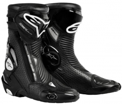 Boty Alpinestars S-MX Plus 2012- černé s perforací