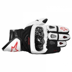 Rukavice Alpinestars SP-X- Bílo-červeno-černá