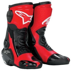 Boty Alpinestars S-MX Plus- červeno-černá